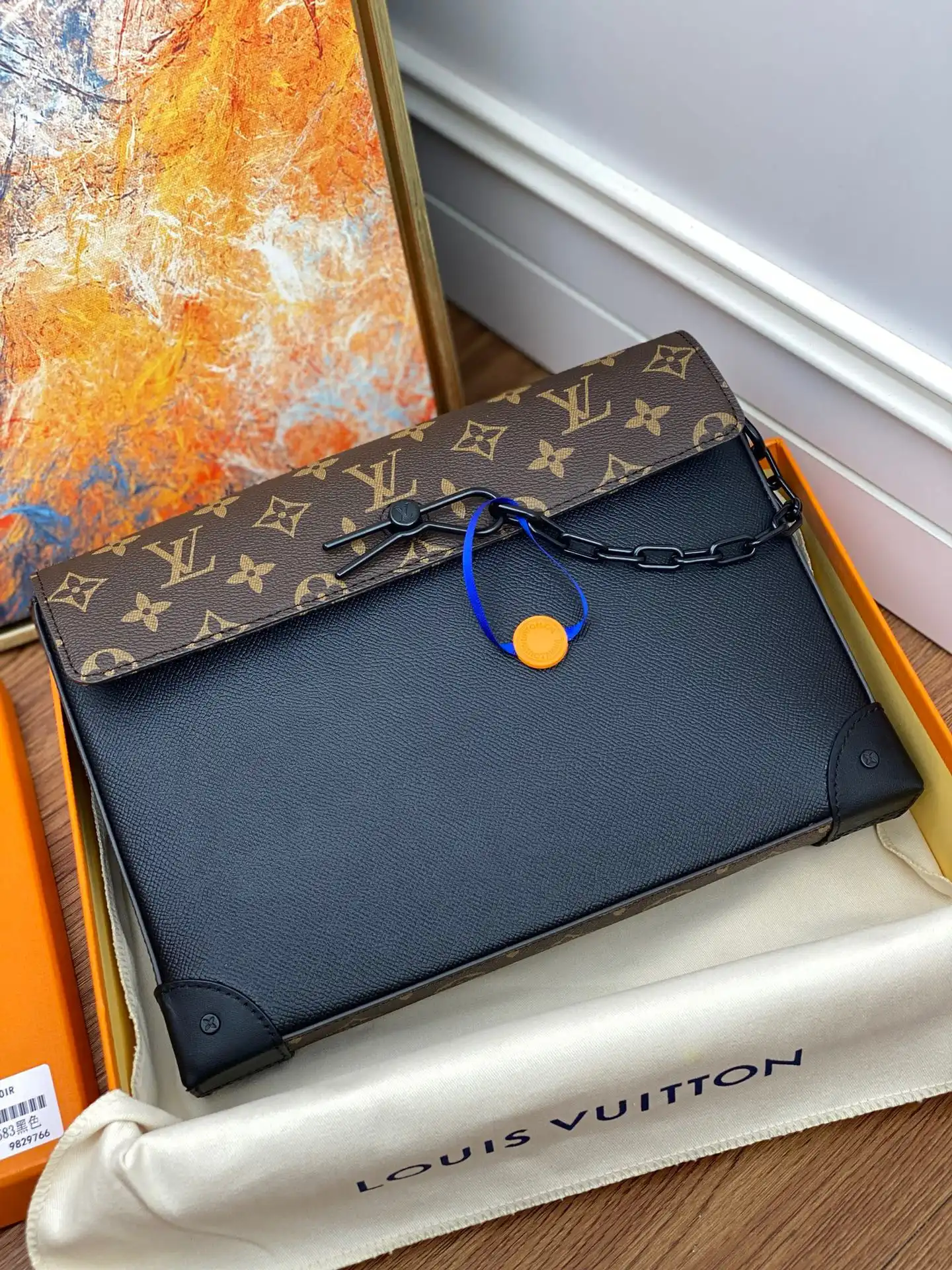 Hyper Peter LOUIS VUITTON POCHETTE VOYAGE STEAMER 0125