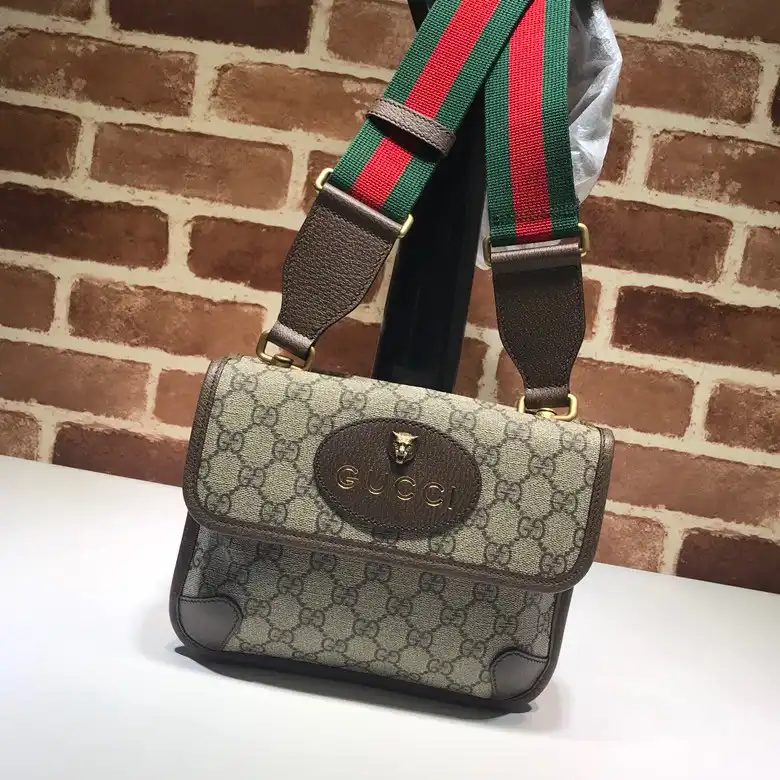 Hyperpeter Gucci GG mini Messenger Bag 0124