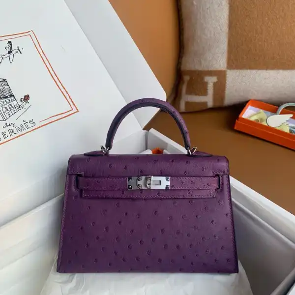 HERMES KELLY MINI II ALL HANDMADE 0122