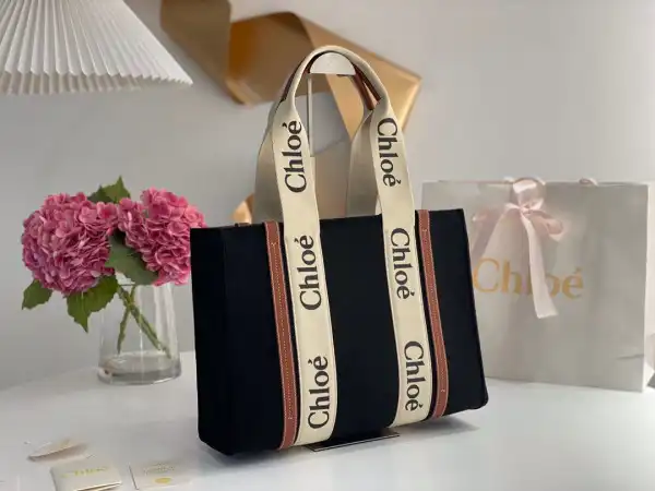 Hyperpeter CHLOÉ medium woody tote bag 0127