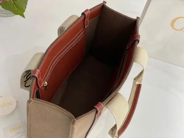 Hyperpeter CHLOÉ medium woody tote bag 0127