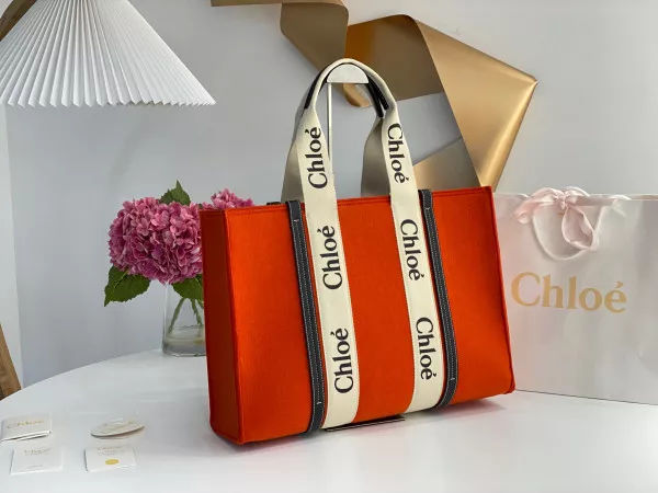 Hyper Peter CHLOÉ large woody tote bag 0117