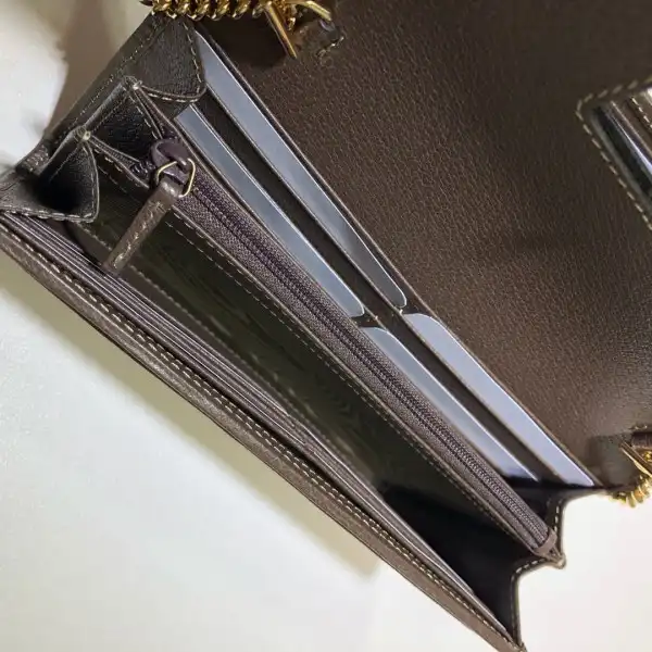 Hyperpeter GUCCI Ophidia GG chain wallet 0124