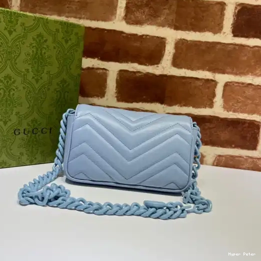 Hyper Peter bag-16.5*10*5cm Gucci Marmont belt GG 0220