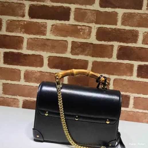 Hyper Peter shoulder bag GG GUCCI bamboo small Padlock 0210