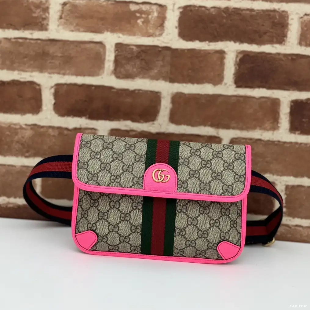 Hyper Peter GUCCI SMALL BAG BELT OPHIDIA GG 0217