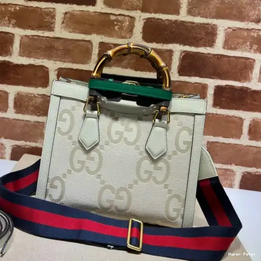 Hyperpeter tote small GUCCI Diana bag 0214