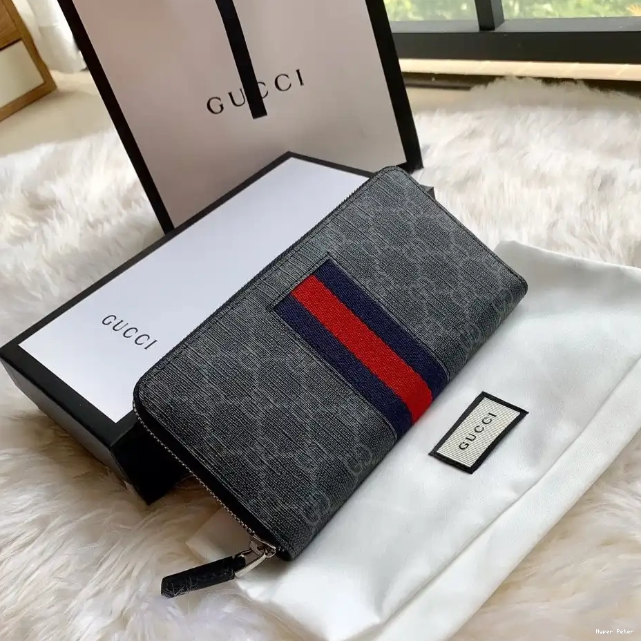 Hyper Peter WALLET ZIP GUCCI LEATHER AROUND 0211