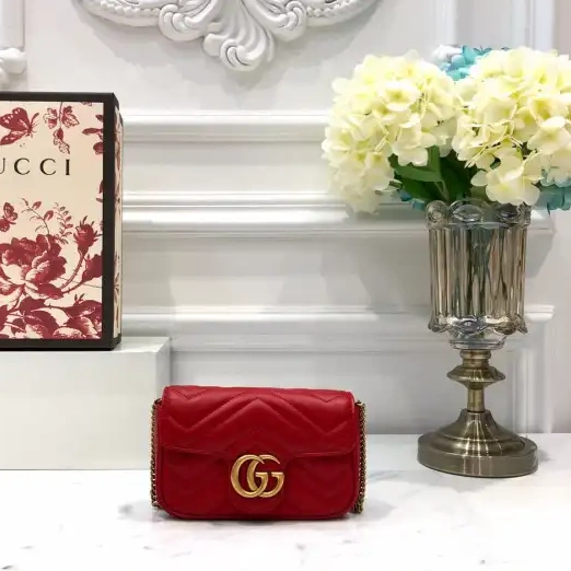 Hyperpeter mini GUCCI super GG bag Marmont 0221