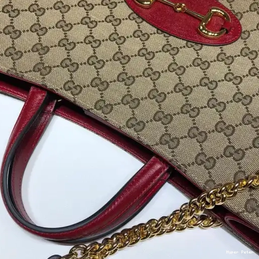 Hyperpeter tote 1955 bag GUCCI Horsebit large 0219