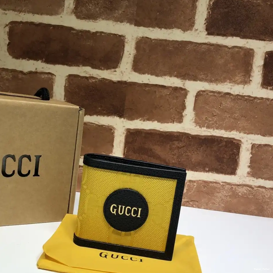 Hyperpeter wallet Grid Off GUCCI The billfold 0214