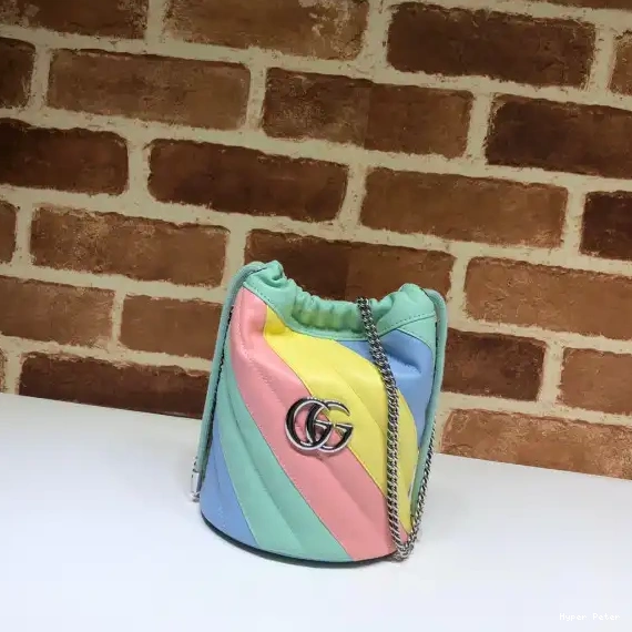 Hyper Peter GG Marmont GUCCI bag bucket mini 0221