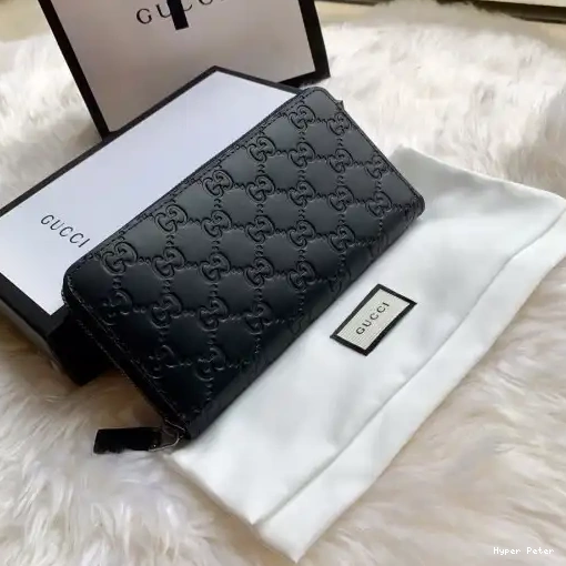 Hyper Peter AROUND ZIP LEATHER WALLET GUCCI 0220