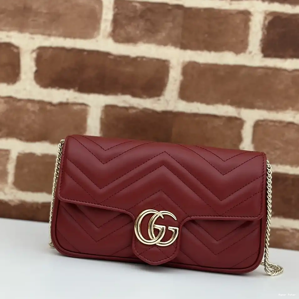 Hyper Peter MINI BAG MARMONT GG GUCCI 21CM 0216