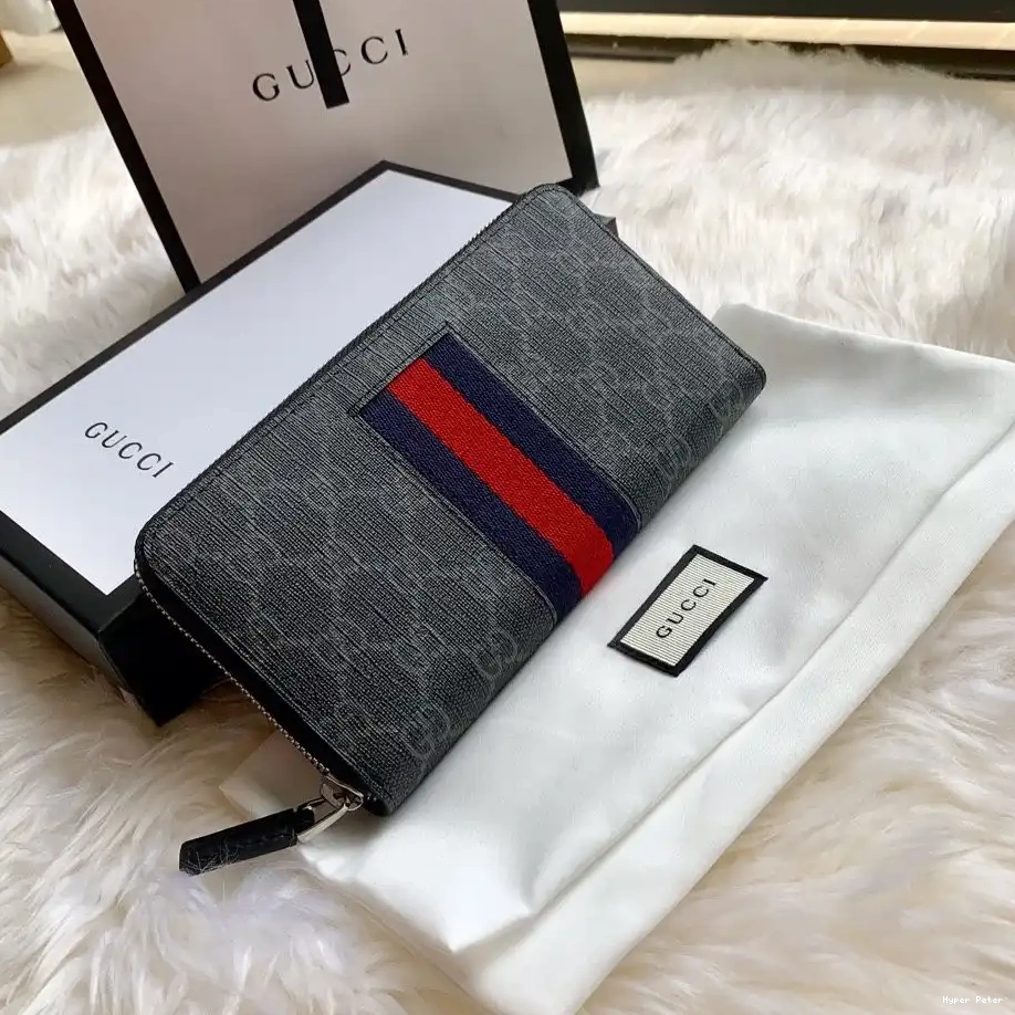 Hyper Peter WALLET ZIP GUCCI LEATHER AROUND 0211