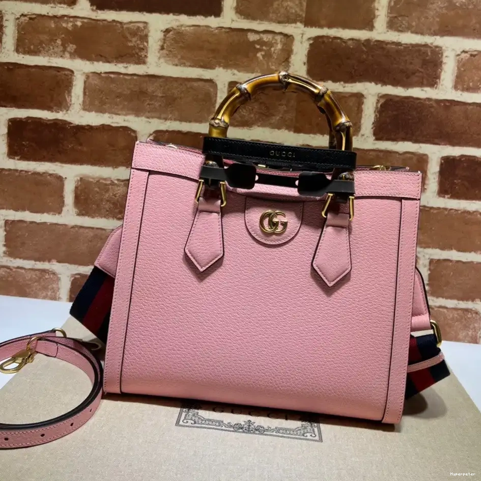 Hyperpeter tote small bag Diana GUCCI 0208