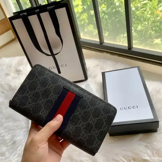 Hyper Peter WALLET ZIP GUCCI LEATHER AROUND 0211