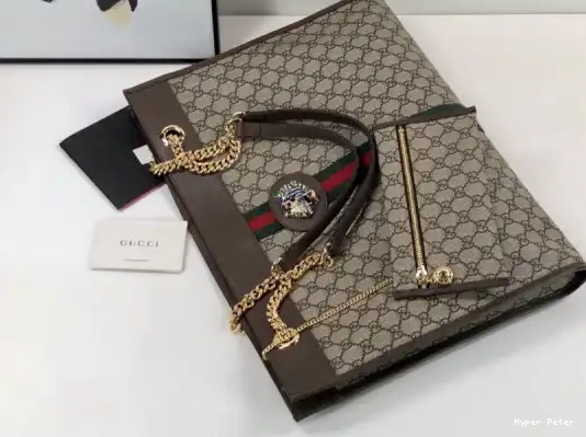 Hyperpeter large Gucci Rajah tote 0211