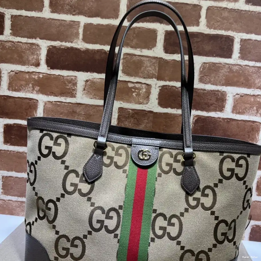 Hyper Peter Ophidia medium jumbo tote GG GUCCI 0219