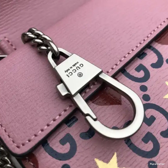 Hyperpeter Edition Limited GUCCI Day super leather Valentine's Dionysus mini bag 0212