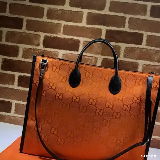 Hyperpeter Off GUCCI bag tote Grid The 0215