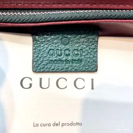 Hyperpeter handle leather grainy Zumi small bag Gucci top 0220