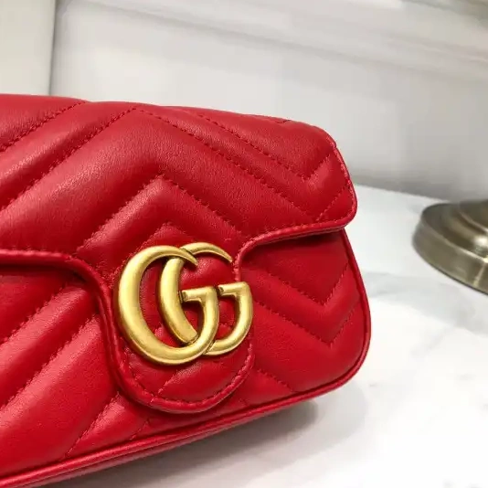 Hyperpeter mini GUCCI super GG bag Marmont 0221