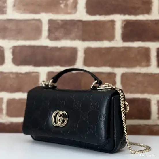 Hyper Peter GG mini bag-21*12.5*4.5CM GUCCI handle top Milano 0221