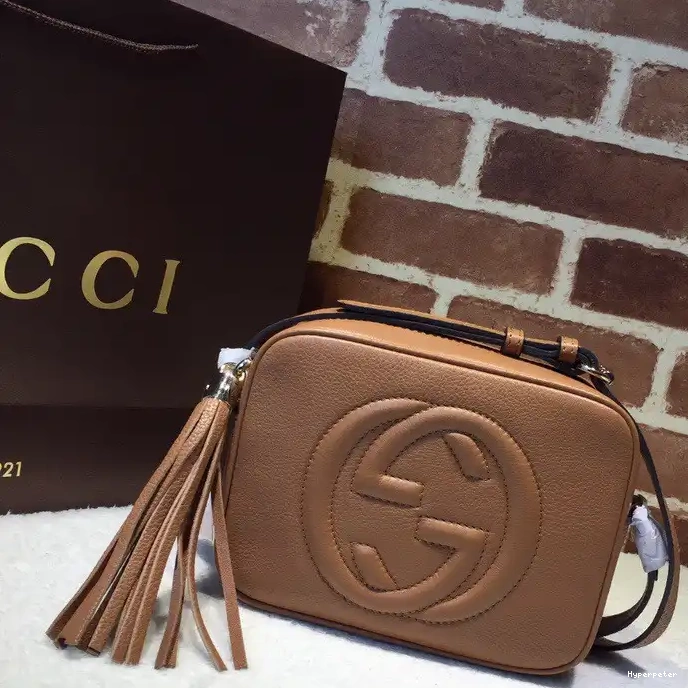 Hyper Peter small Soho leather GUCCI disco bag 0215