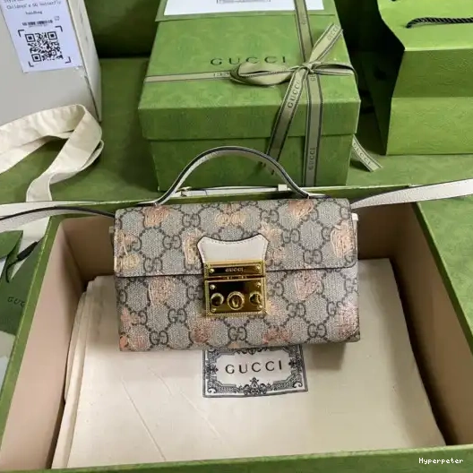 Hyper Peter bag padlock mini berry GUCCI 0215