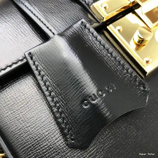 Hyper Peter shoulder bag GG GUCCI bamboo small Padlock 0210