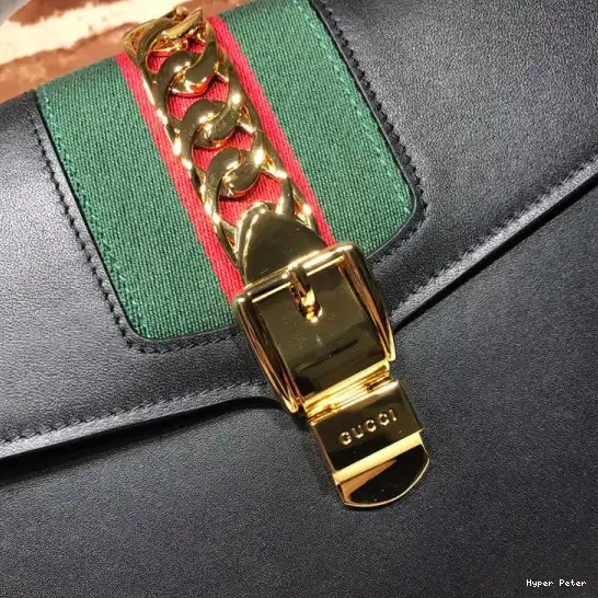 Hyperpeter medium Gucci handle Sylvie bag top 0222