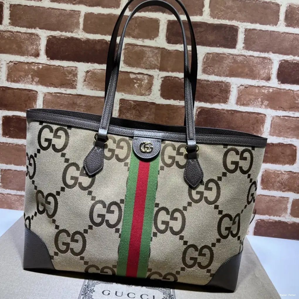 Hyper Peter Ophidia medium jumbo tote GG GUCCI 0219