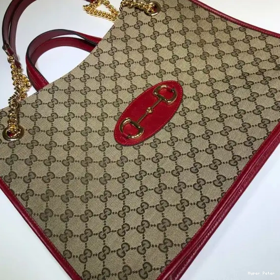 Hyperpeter tote 1955 bag GUCCI Horsebit large 0219