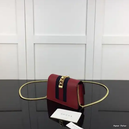 Hyperpeter Sylvie bag super mini GUCCI leather 0211