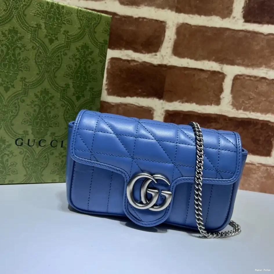 Hyper Peter bag-16.5*10*5cm Marmont belt GG Gucci 0219