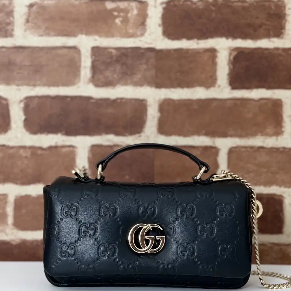 Hyper Peter GG mini bag-21*12.5*4.5CM GUCCI handle top Milano 0221