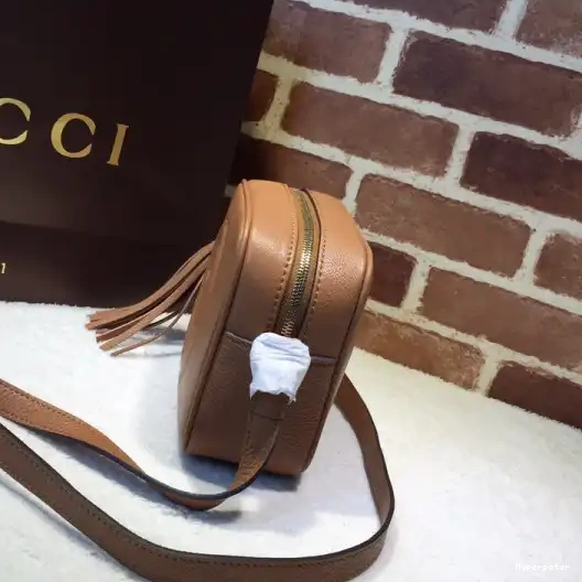 Hyper Peter small Soho leather GUCCI disco bag 0215