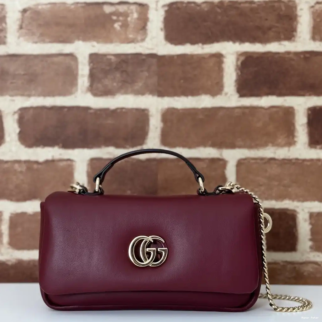 Hyper Peter GG handle bag-21*12.5*4.5CM GUCCI Milano top mini 0211