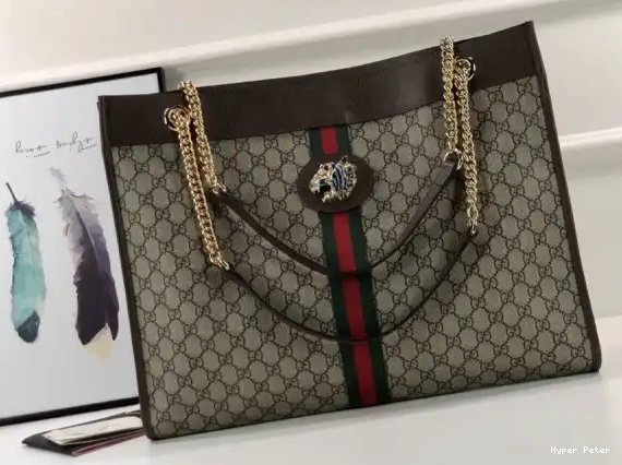 Hyperpeter large Gucci Rajah tote 0211