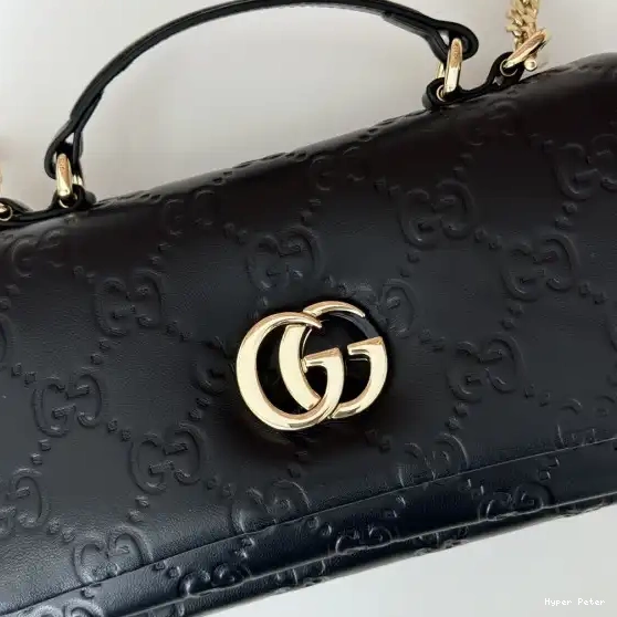 Hyperpeter GUCCI top bag-21*12.5*4.5CM GG Milano mini handle 0218