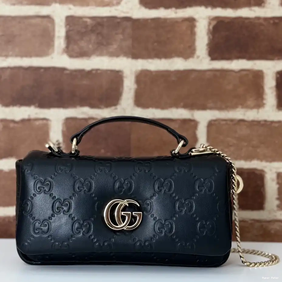 Hyper Peter GG mini bag-21*12.5*4.5CM GUCCI handle top Milano 0221