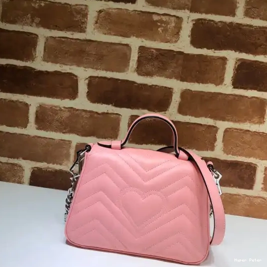 Hyper Peter top handle GG mini Marmont GUCCI bag 0207