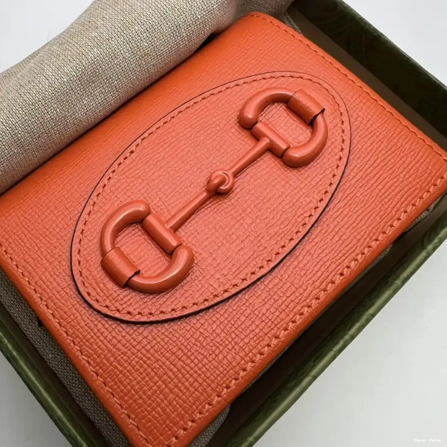 Hyper Peter Gucci 1955 card Horsebit wallet case 0214