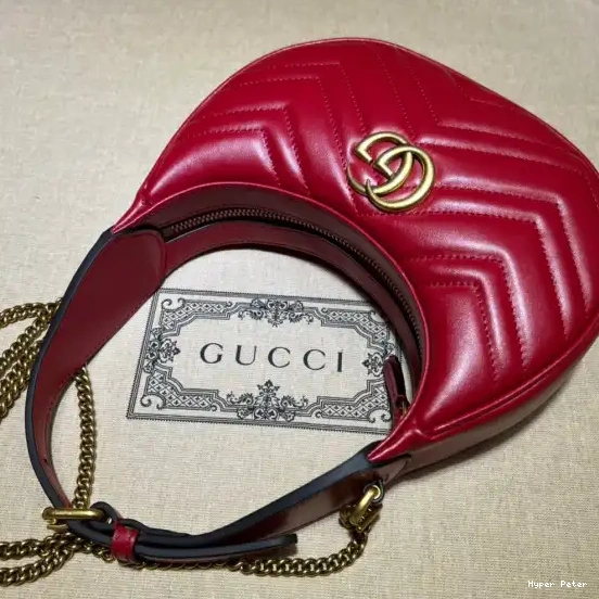 Hyperpeter bag Marmont half-moon-shaped mini GUCCI GG 0221