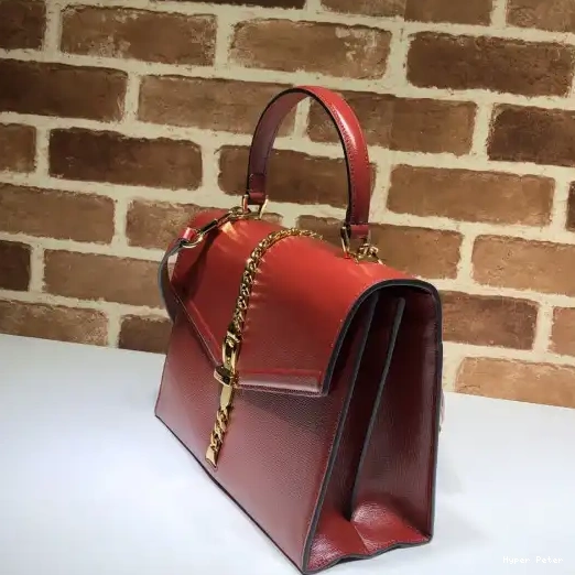 Hyper Peter top 1969 Gucci Sylvie handle bag small 0218