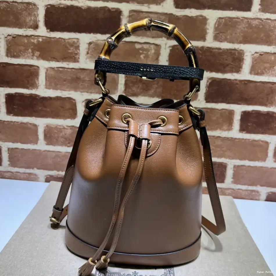 Hyperpeter small Gucci Diana bucket bag 0220